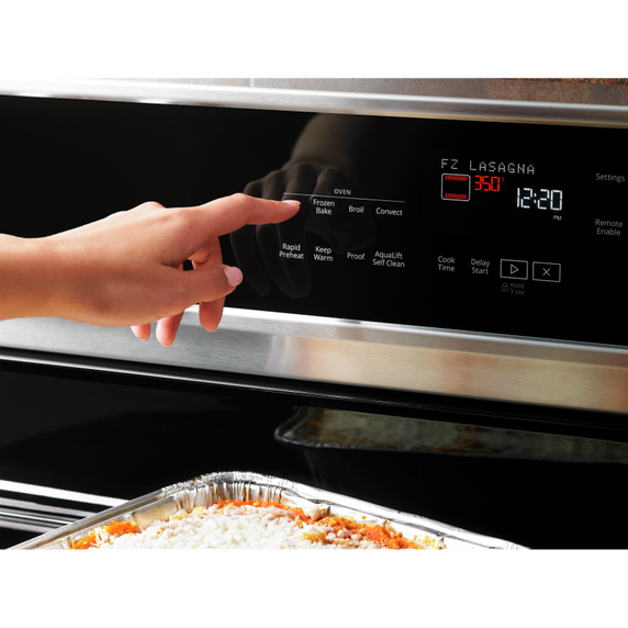 Cuisinière au gaz intelligente avec grilles ez-2-lifttm - 5.8 pi cu Whirlpool® WFG975H0HZ