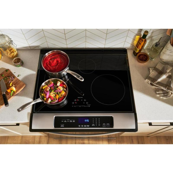 Whirlpool® Cuisinière à induction avec friture à air sans préchauffage de 30 po WSIS5030RZ