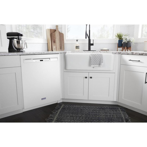 Maytag® Lave-vaisselle à cuve en acier inoxydable avec filtration à puissance double MDB4949SKW