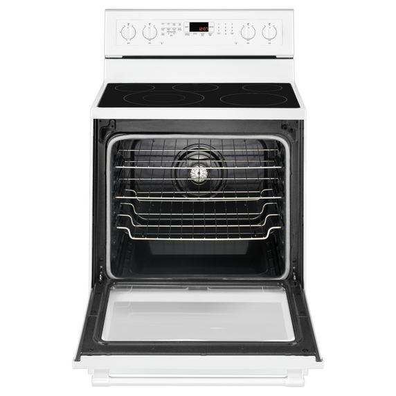 Cuisinière électrique avec convection véritable et préchauffage rapide - 30 po - 6.4 pi cu Maytag® YMER8800FW