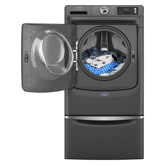 Maytag® Piédestal avec rangement pour laveuse et sécheuse à chargement frontal de 15,5 po XHPC155MBK