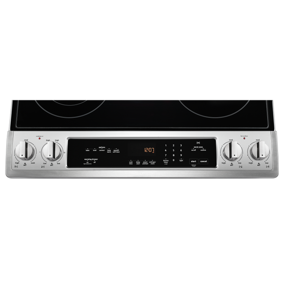 Cuisinière électrique avec convection véritable et préchauffage rapide - 30 po - 6.4 pi cu Maytag® YMES8800FZ