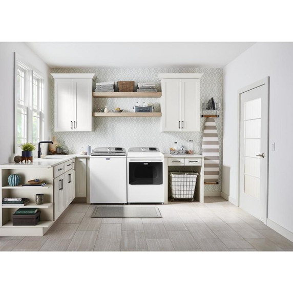 Maytag® Sécheuse intelligente électrique avec bouton Extra Power - 7.4 pi cu YMED6230HW