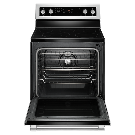 Cuisinière électrique avec convection véritable et préchauffage rapide - 30 po - 6.4 pi cu Maytag® YMER8800FZ