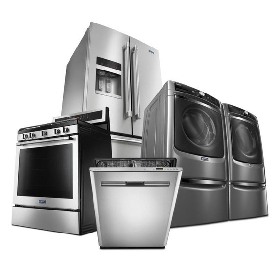 Maytag® Piédestal avec poignée chromée et tiroir de rangement - 15.5 po (39.37 cm) XHPC155YC
