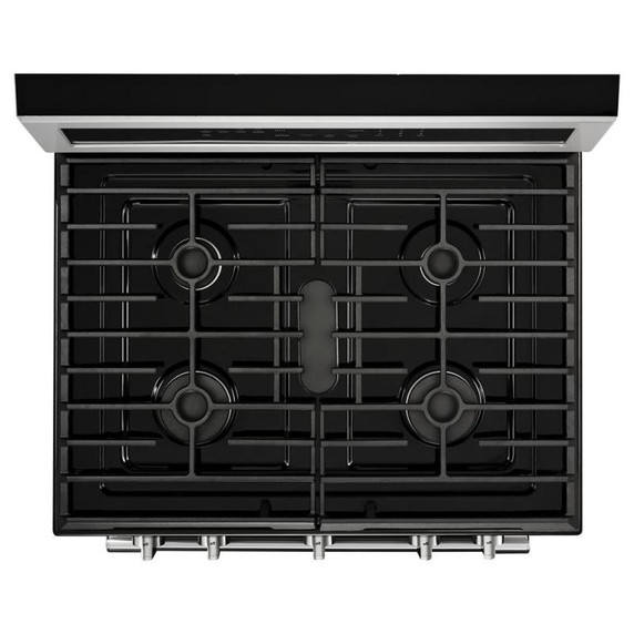 Maytag® Cuisinière au gaz à four double avec convection véritable - 30 po - 6 pi cu MGT8800FZ