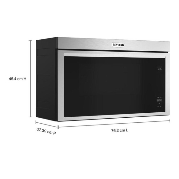Maytag® Four à micro-ondes à hotte intégrée affleurant YMMMF6030PZ