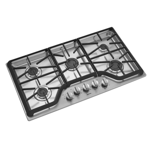 Maytag® Table de cuisson au gaz avec 5 brûleurs de puissance Power™ - 36 po MGC7536DS