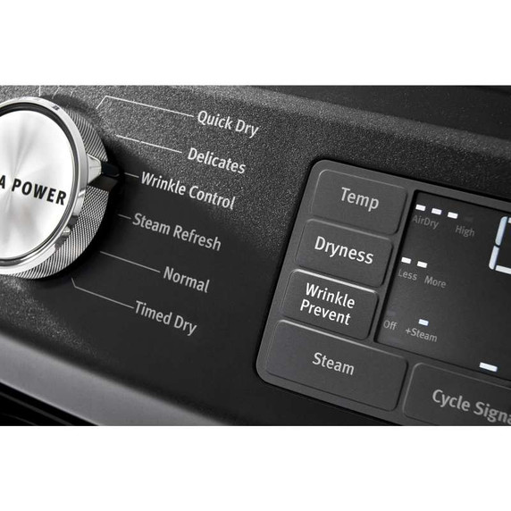 Maytag® Sécheuse au gaz avec fonction Extra Power et cycle de séchage rapide - 7.3 pi cu MGD6630MBK