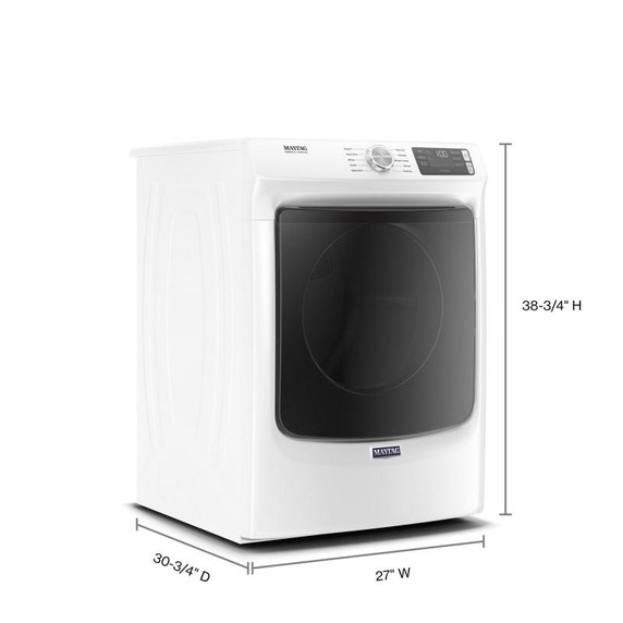 Maytag® Sécheuse électrique avec fonction Extra Power et cycle de séchage rapide - 7.3 pi cu YMED5630HW