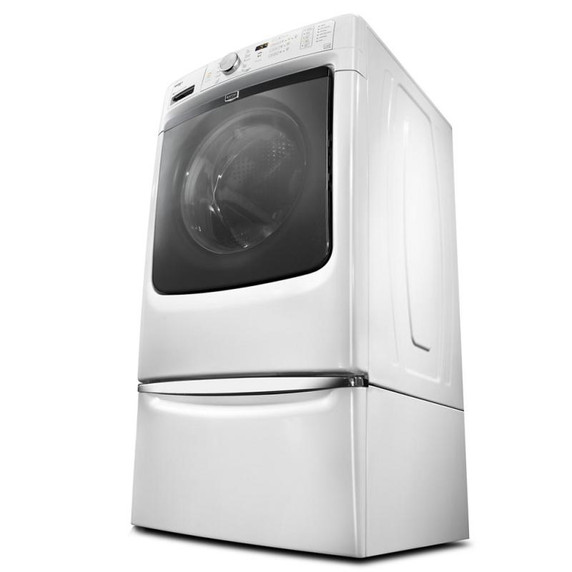 Maytag® Piédestal avec poignée chromée et tiroir de rangement - 15.5 po (39.37 cm) XHPC155XW