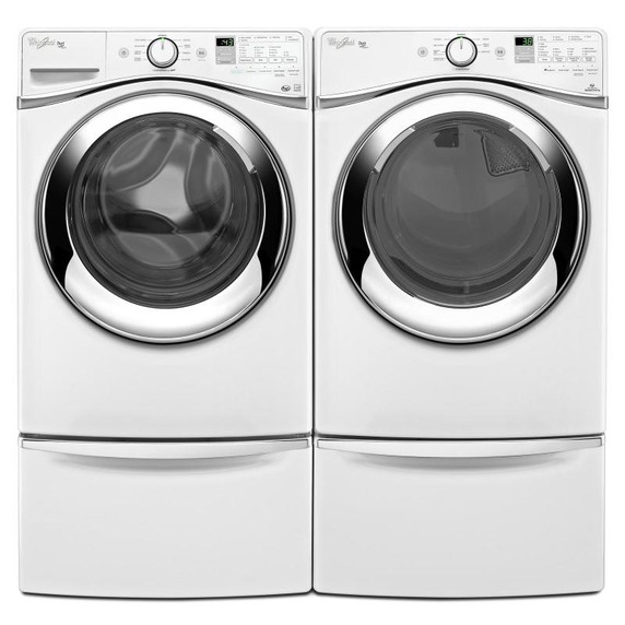 Maytag® Piédestal avec poignée chromée et tiroir de rangement - 15.5 po (39.37 cm) XHPC155XW