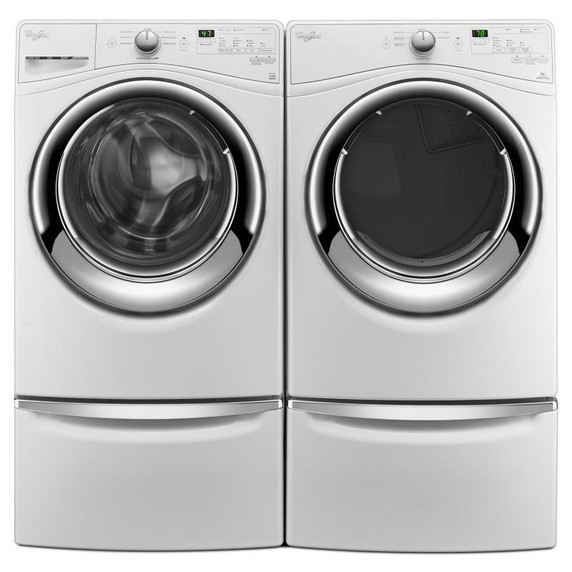 Maytag® Piédestal avec poignée chromée et tiroir de rangement - 15.5 po (39.37 cm) XHPC155XW
