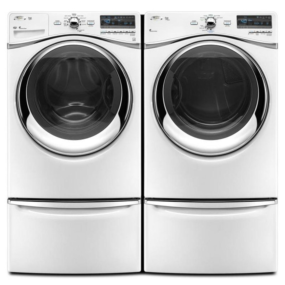 Maytag® Piédestal avec poignée chromée et tiroir de rangement - 15.5 po (39.37 cm) XHPC155XW