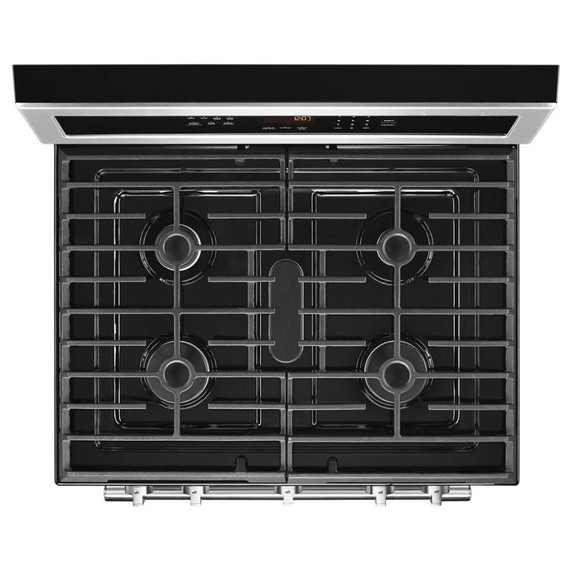 Maytag® Cuisinière au gaz avec convection véritable et préchauffage rapide - 30 po - 5.8 pi cu MGR8800FZ