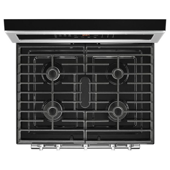 Maytag® Cuisinière au gaz avec convection véritable et préchauffage rapide - 30 po - 5.8 pi cu MGR8800FZ