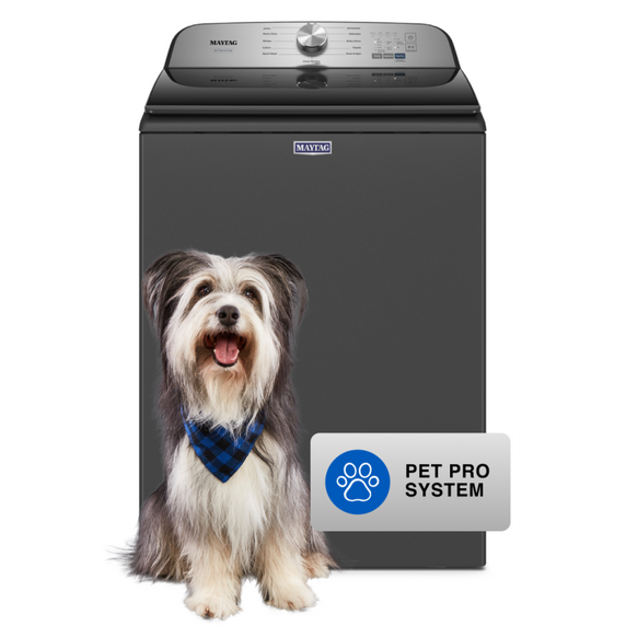 Laveuse à chargement vertical animal pet pro - 5.4 pi cu cei Maytag® MVW6500MBK