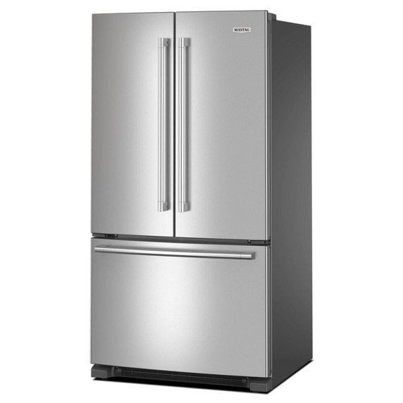 Réfrigérateur à portes françaises et congélateur inférieur Maytag® avec réglage Max cool MRFF4236RZ