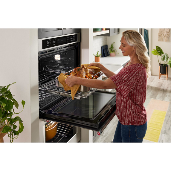 Kitchenaid® Lave-vaisselle avec troisième panier FreeFlexTM et éclairage à DEL - 44 dBA KDTM704KPS
