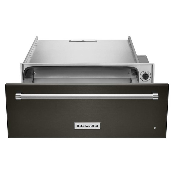 Kitchenaid® Tiroir-réchaud avec cuisson lente et fini PrintShield™ - 27 po KOWT107EBS