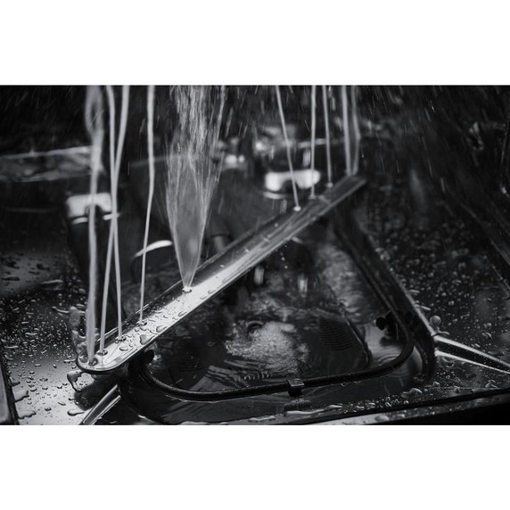 Kitchenaid® Lave-vaisselle avec troisième niveau 360° Max Jets™ et éclairage intérieur à DEL, 44 dBA KDPM804KBS