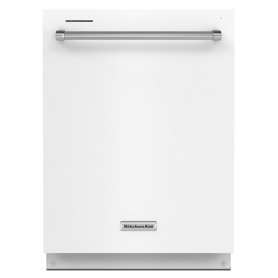 Kitchenaid® Lave-vaisselle avec panier de troisième niveau pour ustensiles - 39 dBA KDTE204KWH