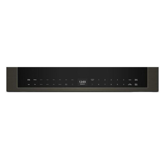 Kitchenaid® Four à micro-ondes à hotte intégrée multifonctions avec modes de capteurs à infrarouges YKMMF730PPS