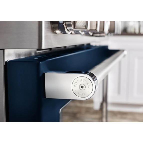 Cuisinière commerciale intelligente bicombustible KitchenAid®, 6 brûleurs, 36 po KFDC506JIB