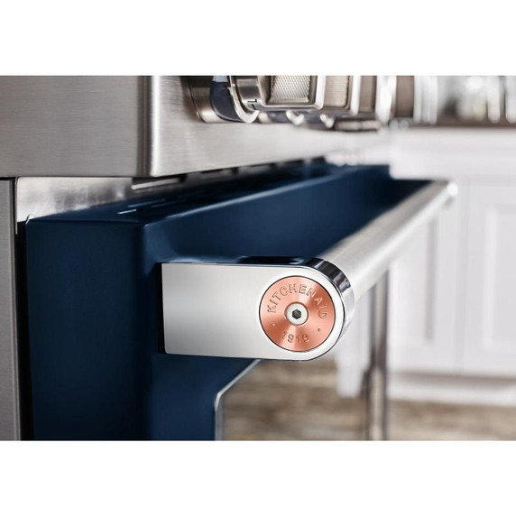 Cuisinière commerciale intelligente bicombustible KitchenAid®, 6 brûleurs, 36 po KFDC506JIB
