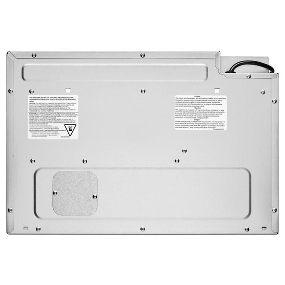 Kitchenaid® Tiroir-four à micro-ondes sous comptoir - 950 watts - 24 po KMBD104GSS