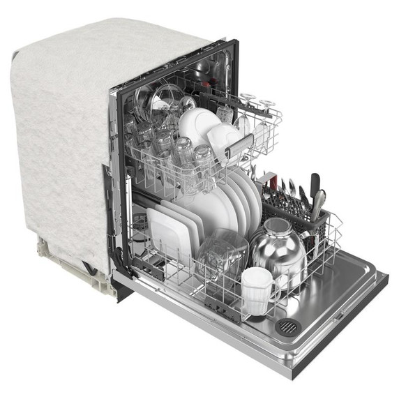 Kitchenaid® Lave-vaisselle à deux paniers à fini PrintShield™ avec cycle ProWash™ - 47 dBA KDFE104KPS