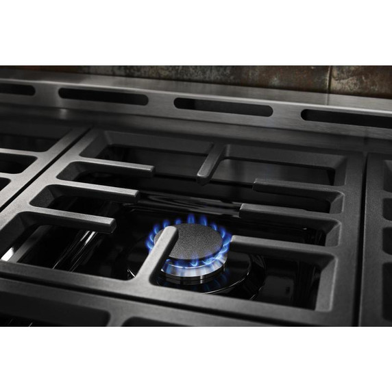 Cuisinière commerciale intelligente au gaz KitchenAid®, 6 brûleurs, 36 po KFGC506JYP