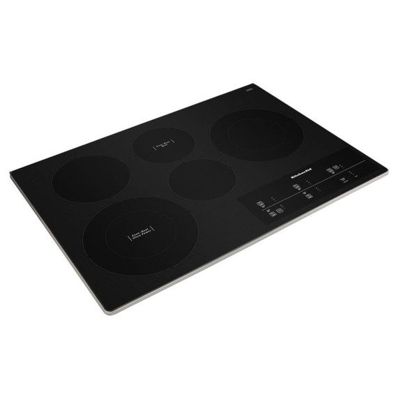 Kitchenaid® Table de cuisson électrique avec 5 éléments et commandes tactiles - 30 po KCES950KSS