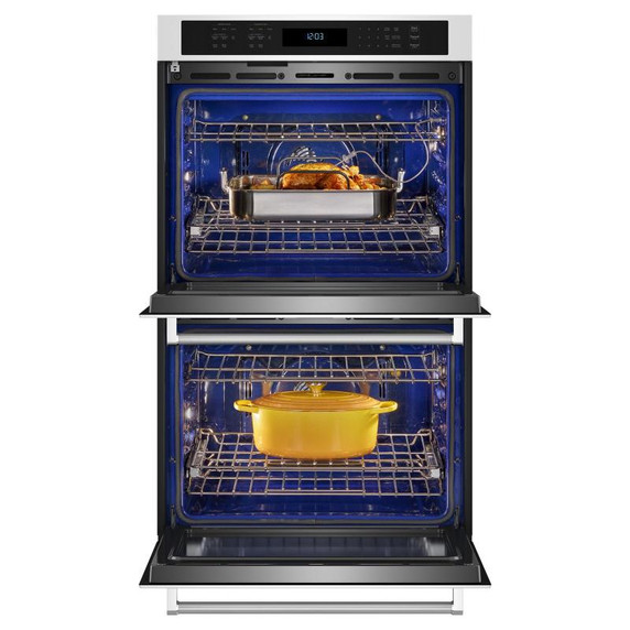 Four mural double avec mode friture à air KitchenAid® de 30 po KOED530PWH