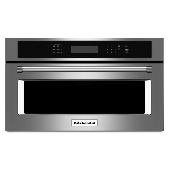 Four à micro-ondes encastré avec cuisson à convection - 900 watts - 30 po KitchenAid® KMBP100ESS