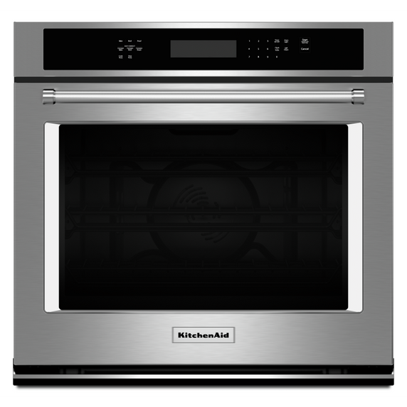 KitchenAid® Four encastré simple avec convection véritable EvenHeatTM - 30 po KOSE500ESS