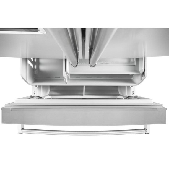 Kitchenaid® Réfrigérateur à portes françaises à profondeur de comptoir avec fini PrintShield™ - 23.8 pi cu - 36 po KRFC704FPS Kitchenaid® Réfrigérateur à portes françaises à profondeur de comptoir avec fini PrintShield™ - 23.8 pi cu - 36 po KRFC704FPS