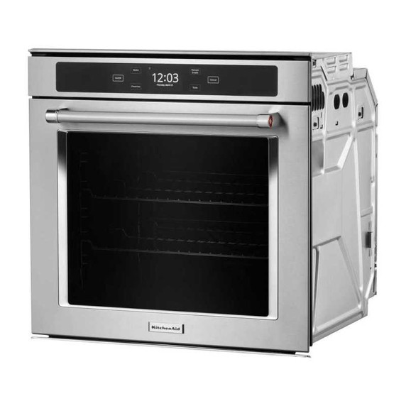 Kitchenaid® Four mural simple à convection véritable de 24 po YKOSC504PPS