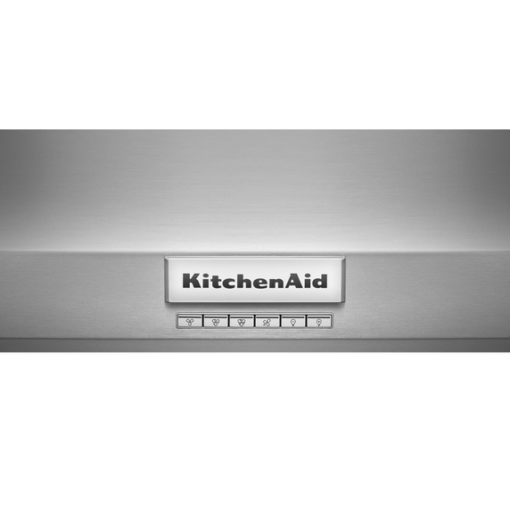 Hotte de ventilation sous l’armoire de style commercial à classe de moteur de 585 pi cu/min - 36 po KitchenAid® KVUC606KSS