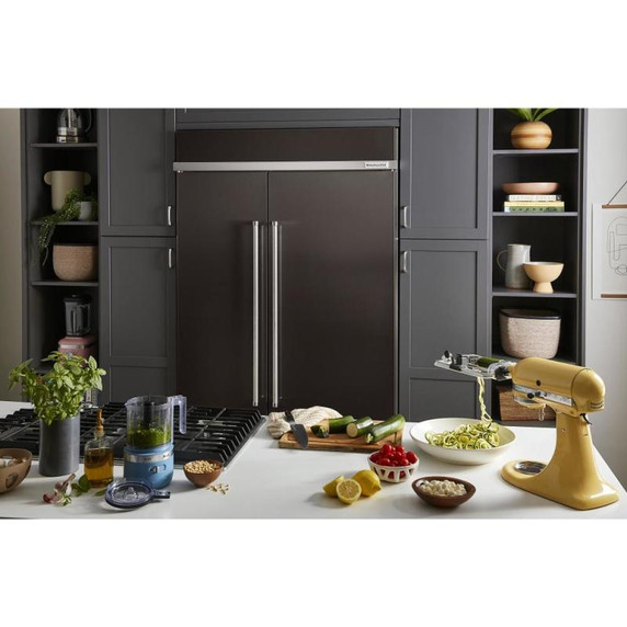 Kitchenaid® Table de cuisson au gaz à évacuation descendante avec 5 brûleurs - 36 po KCGD506GSS