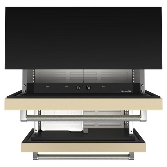 Kitchenaid® Réfrigérateur/congélateur sous le comptoir à double tiroir prêt pour le panneau de recouvrement - 24 po KUDF204KPA
