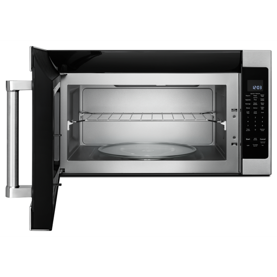 Four à micro-ondes de 30 po avec puissance de cuisson de 900 watts et 7 fonctions de capteur KitchenAid® YKMHS120ES