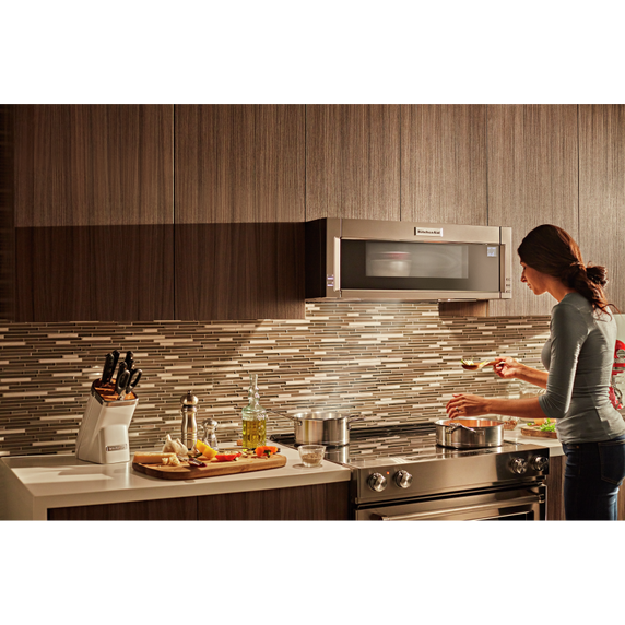 Cuisinière au electrique à commandes frontales à convection avec 5 éléments - 30 po KitchenAid® YKSEG700ESS