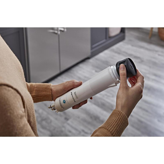 Kitchenaid® Réfrigérateur encastré côte à côte à fini PrintShield™ - 42 po - 25.5 pi cu KBSN702MPS