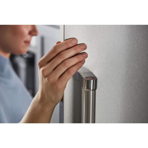 Kitchenaid® Réfrigérateur encastré côte à côte à fini PrintShield™ - 42 po - 25.5 pi cu KBSN702MPS