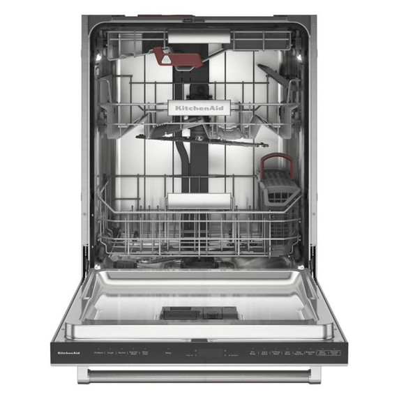 Kitchenaid® Lave-vaisselle affleurant aux armoires avec panier de 3ᵉ niveau FreeFlex™ Fit et fini PrintShield™ - 39 dBA KDTF924PPS