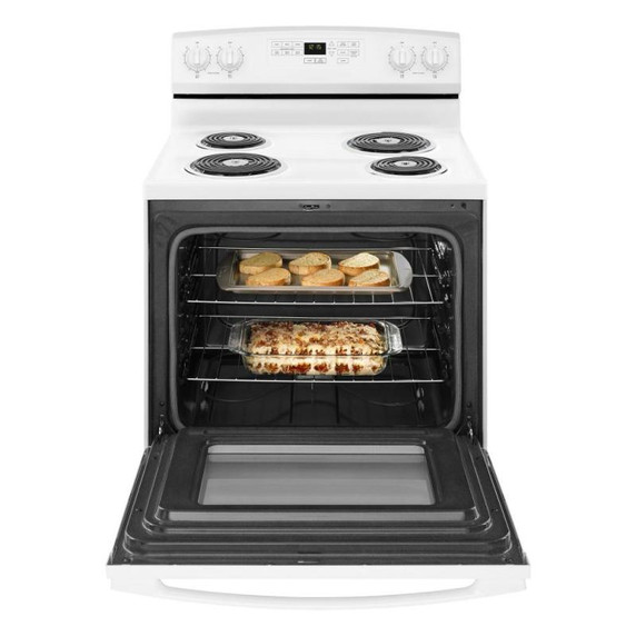 Cuisinière électrique Amana® avec option d’autonettoyage, 30 po YACR4503SFW