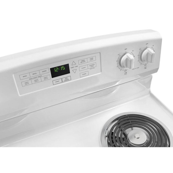 Cuisinière électrique Amana® avec option d’autonettoyage, 30 po YACR4503SFW