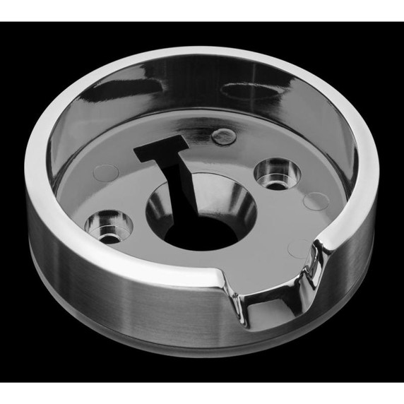 Boutons de cuisinière JennAir® en chrome à base lumineuse W11323061
