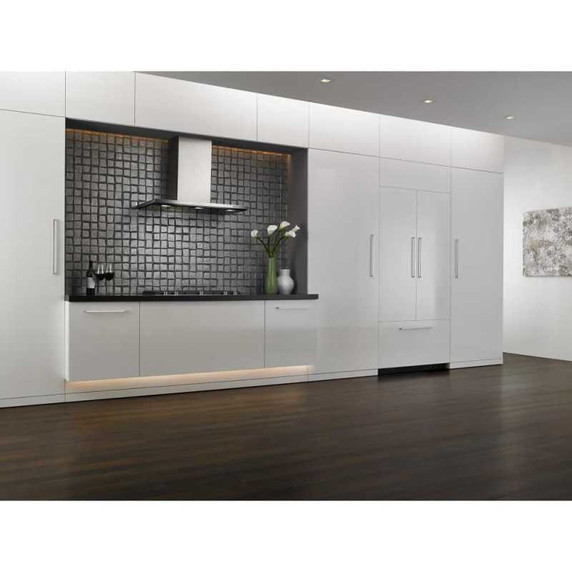 Ensemble de panneaux de porte style armoire de 42 po (106,7 cm), noir obsidienne W10663564